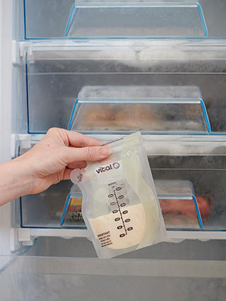Vital Baby Breast Milk Storage Bags, Pack of 30
