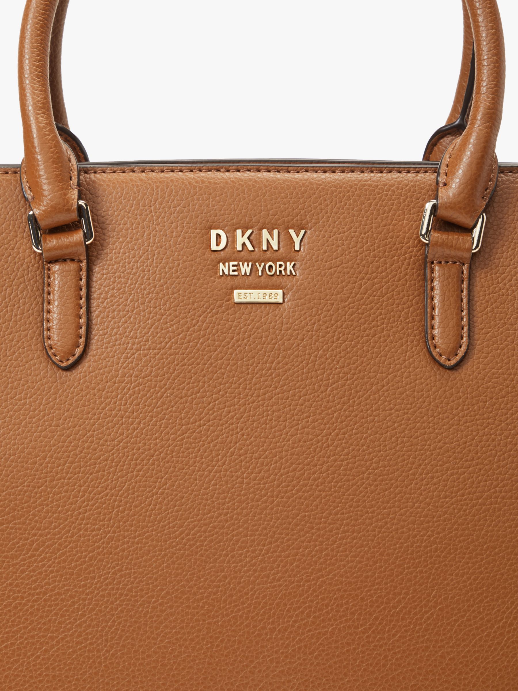 dkny tan bag