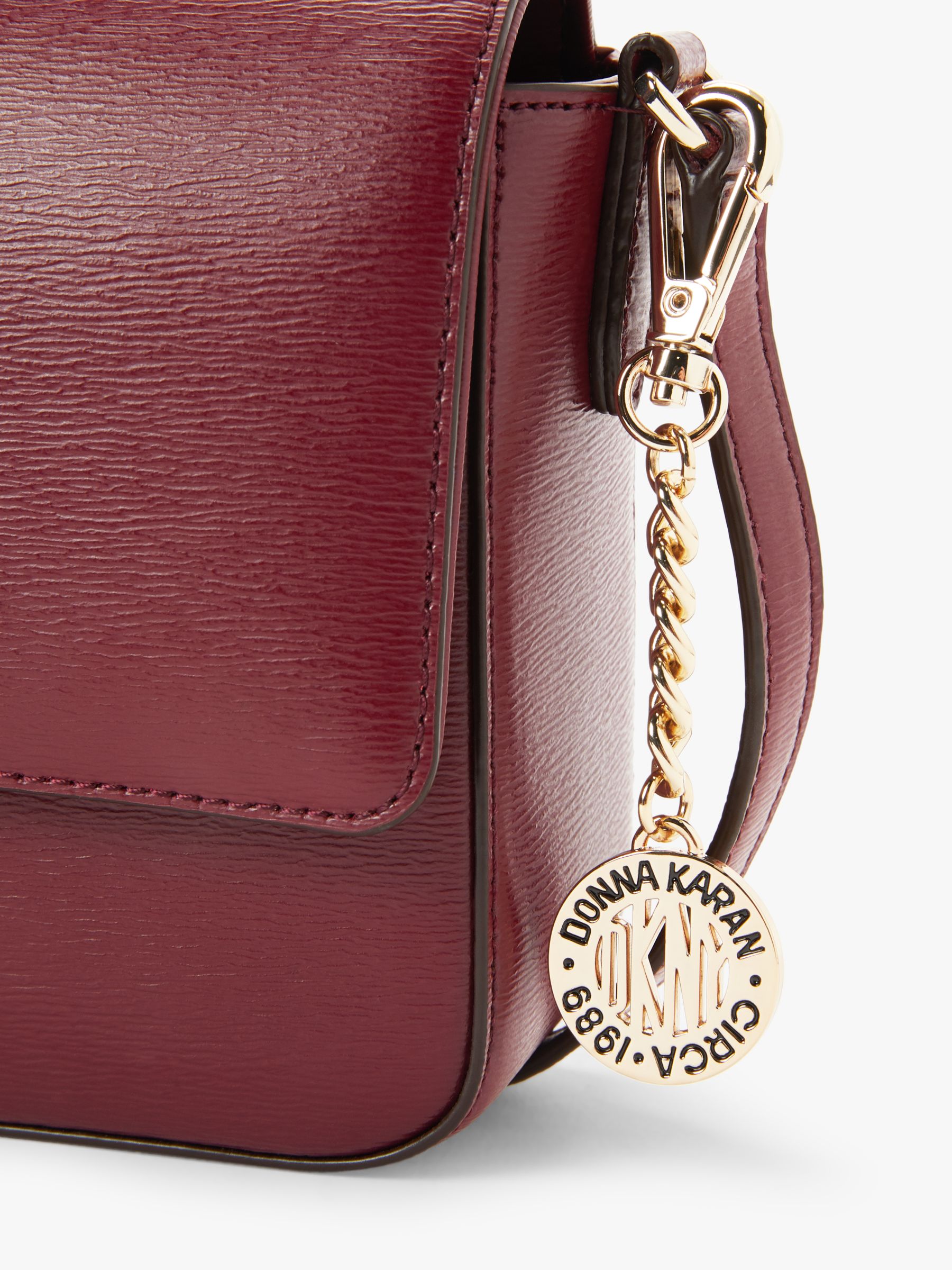 dkny maroon bag