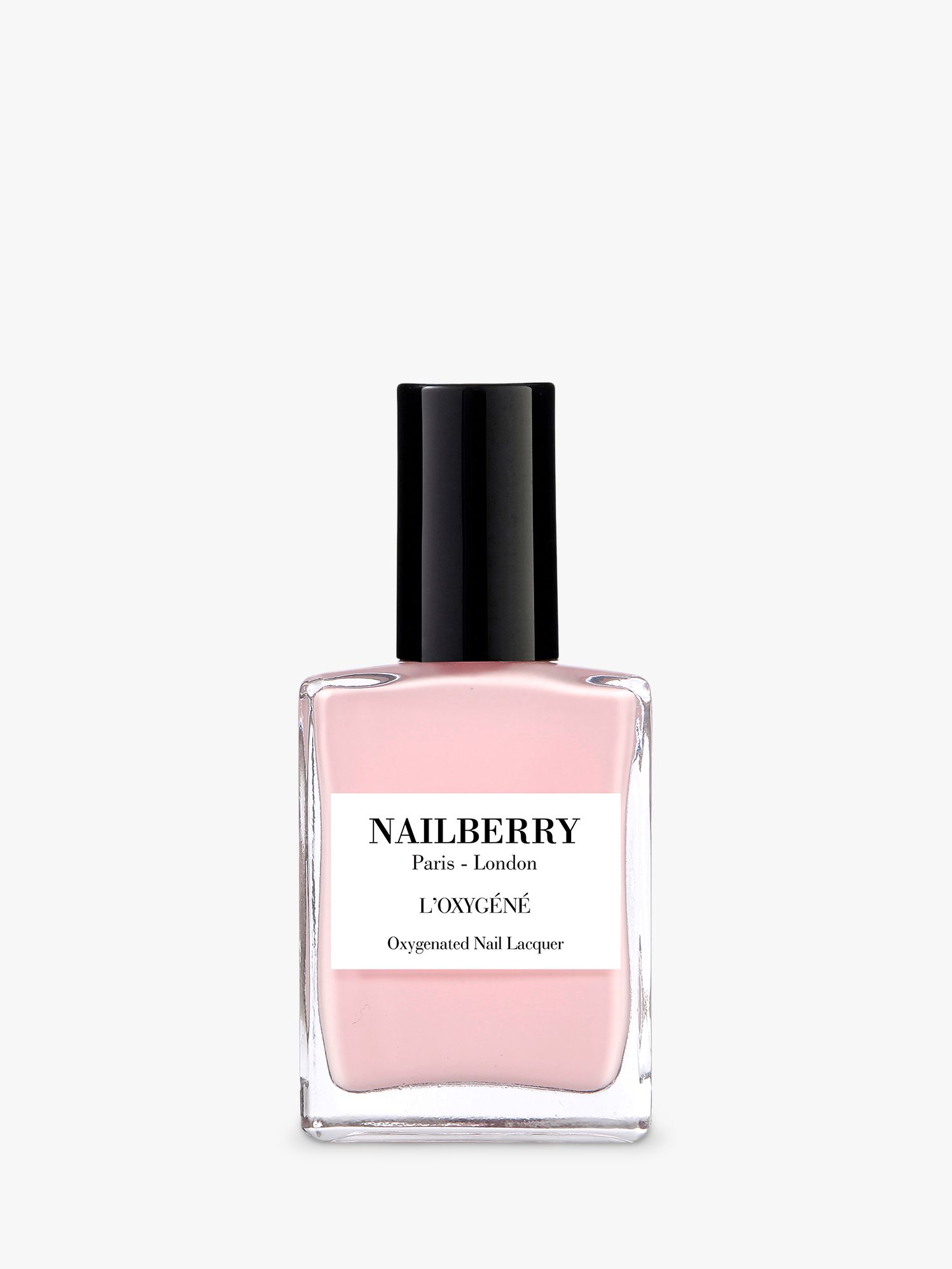 Nailberry L'Oxygéné Oxygenated Nail Lacquer, Rose Blossom at John Lewis ...