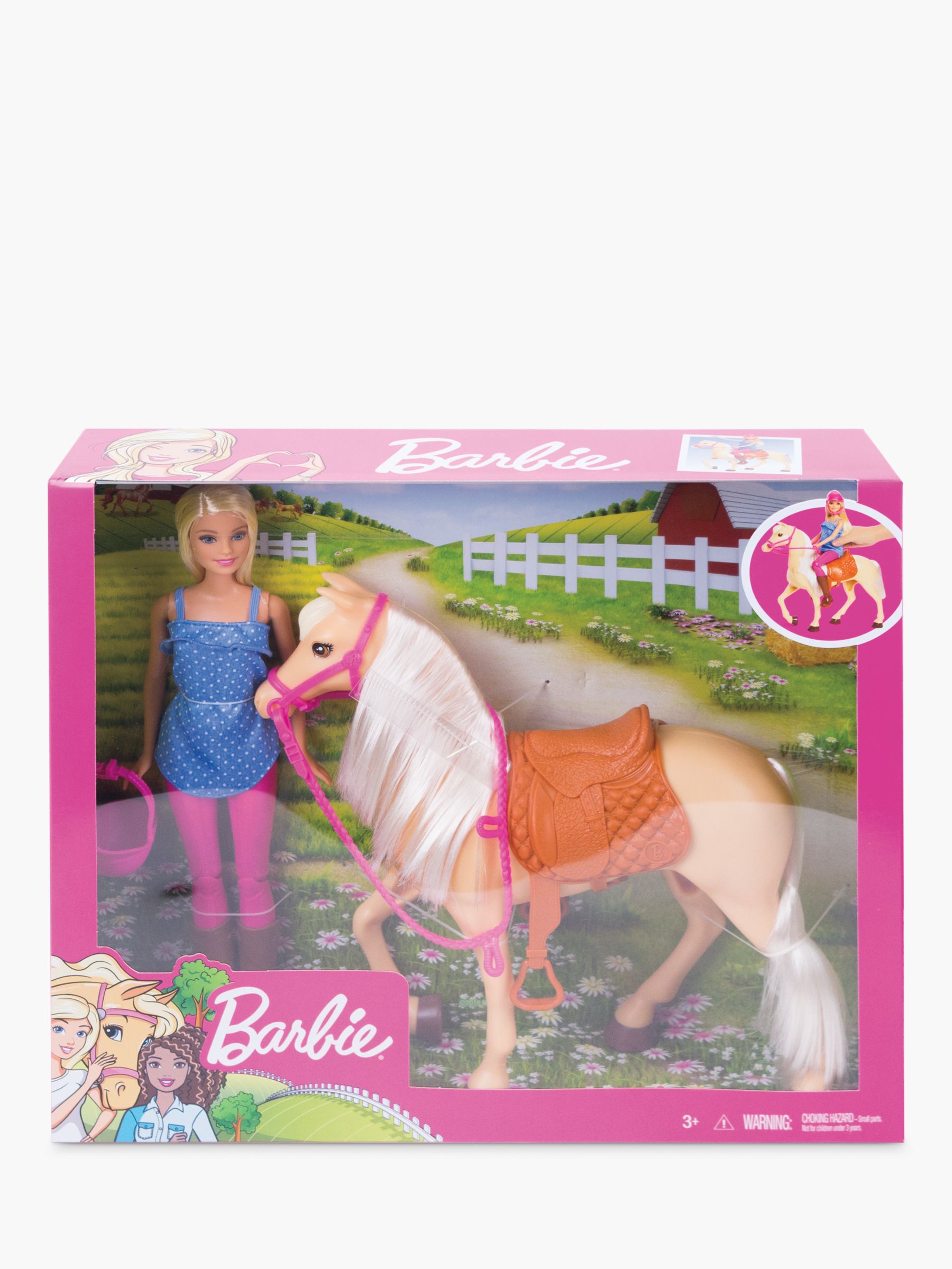 barbie horse and rider