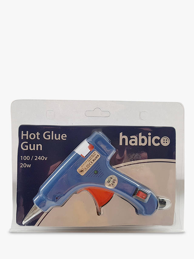 Habico Glue Gun, 20W, Blue