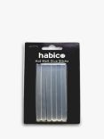 Habico Hot Melt Glue Sticks For Glue Gun, 7mm x 10cm, Pack of  6, Clear