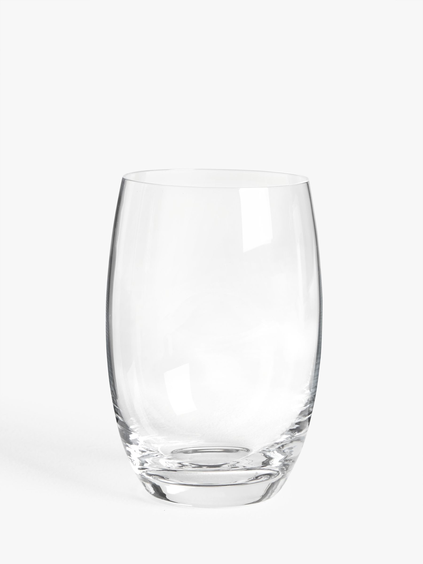 John Lewis & Partners John Lewis & Partners Highball Gin Glass, Set of 4, 400ml, Clear