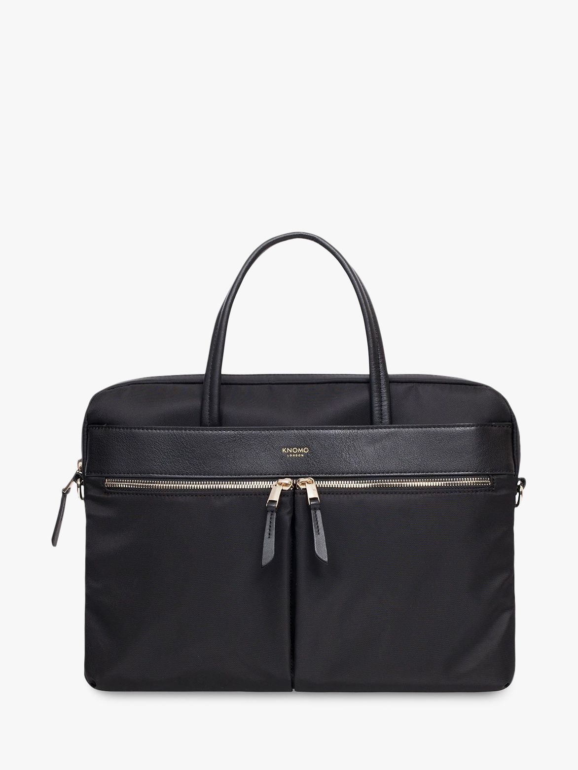 knomo leather laptop bag