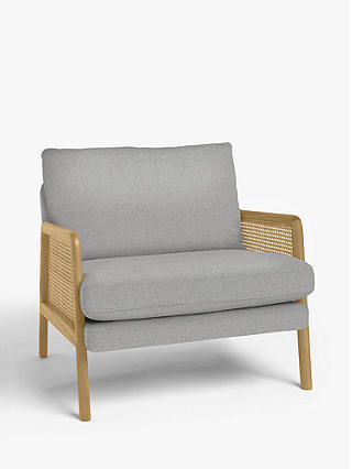 John Lewis & Partners Cane Accent Armchair, Light Leg
