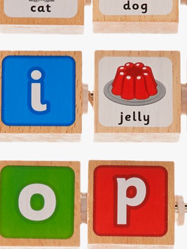 John lewis store wooden alphabet blocks