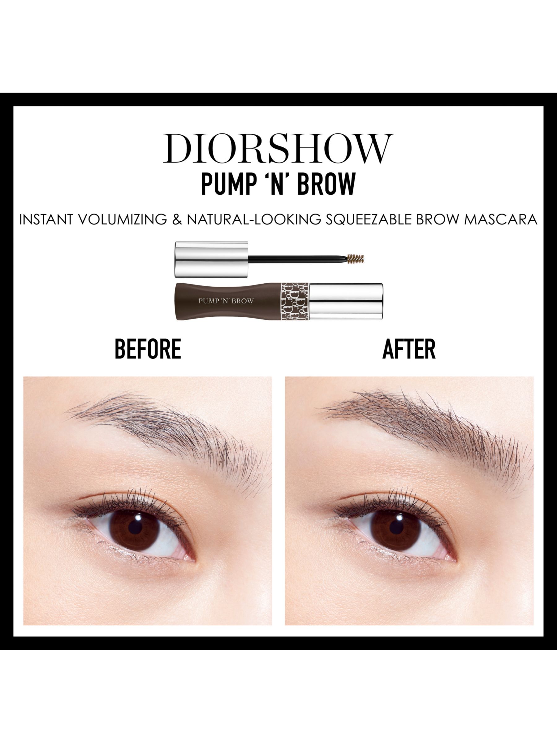 dior pump brow