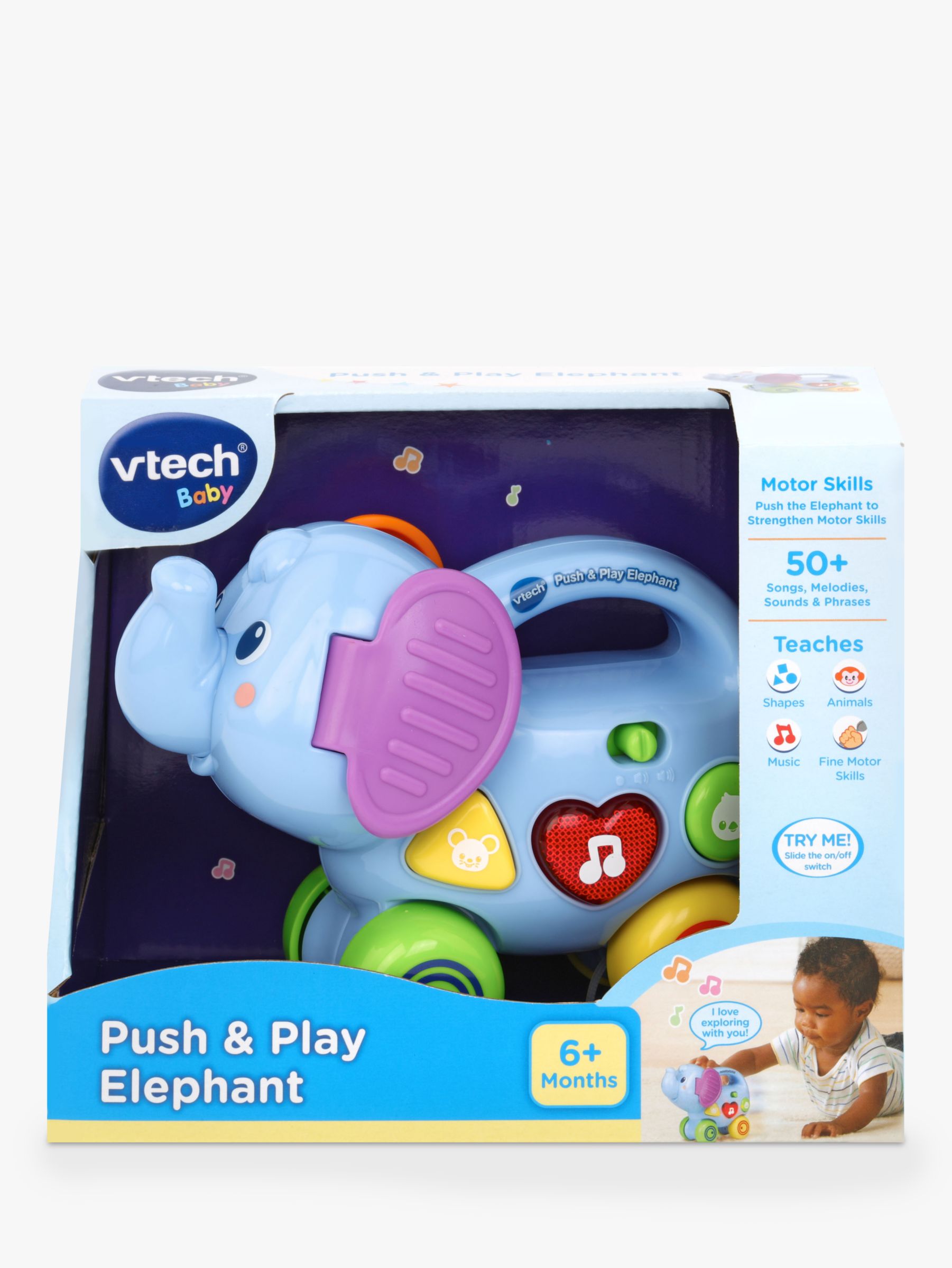 pull and play elephant vtech