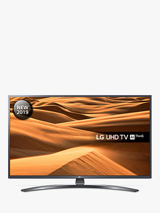 LG 43UM7400PLB (2019) LED HDR 4K Ultra HD Smart TV, 43" with Freeview Play/Freesat HD, Ultra HD Certified, Dark Iron Grey