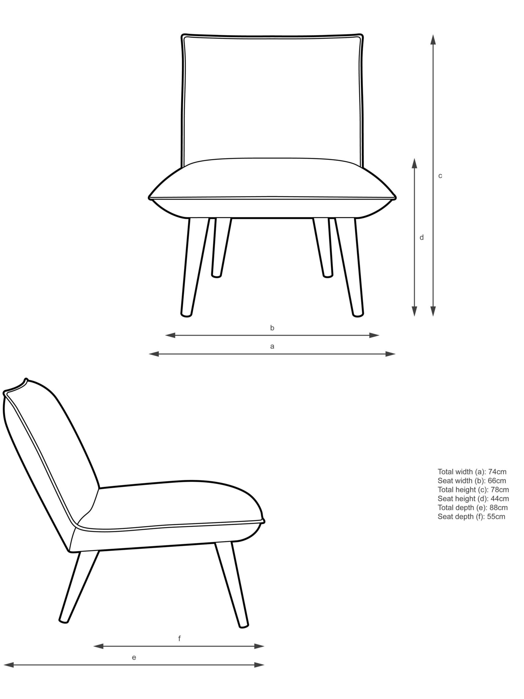 John Lewis Tuck Accent Armchair