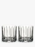 RIEDEL Bar Rocks Crystal Glass Tumblers, Set of 2, 283ml, Clear