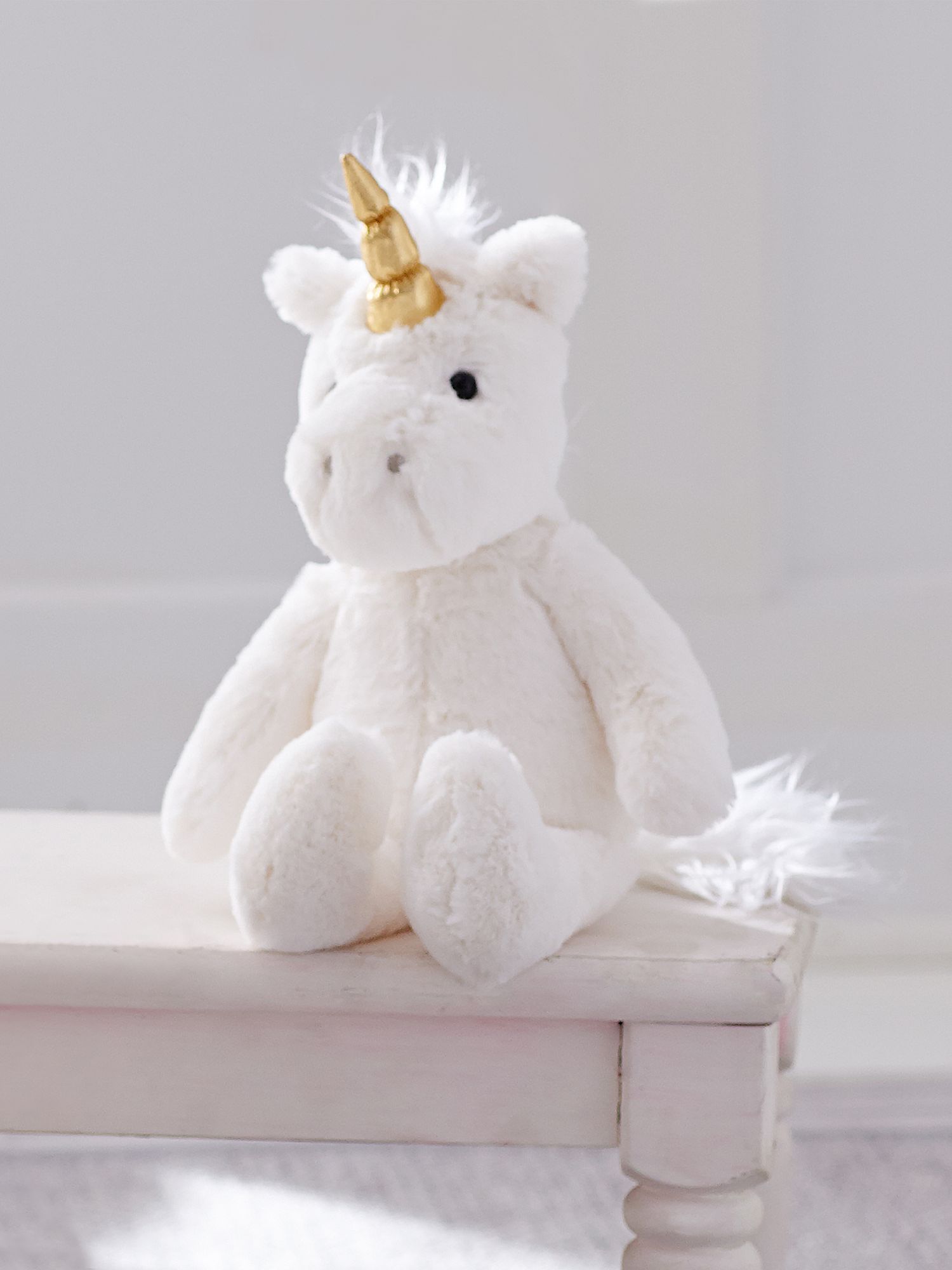 Pottery Barn Kids Plush Unicorn Soft Toy At John Lewis Partners