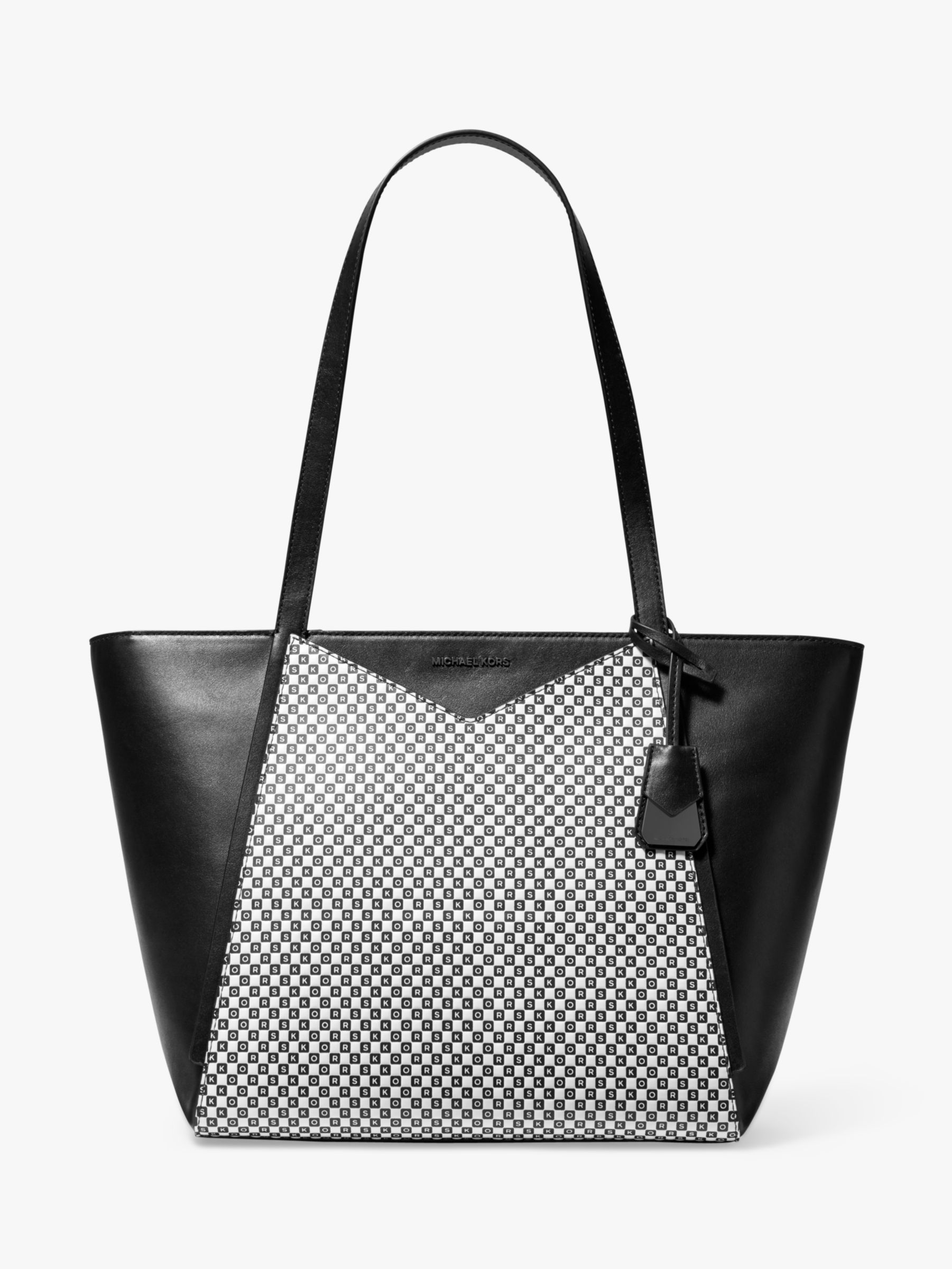michael michael kors whitney large leather tote bag
