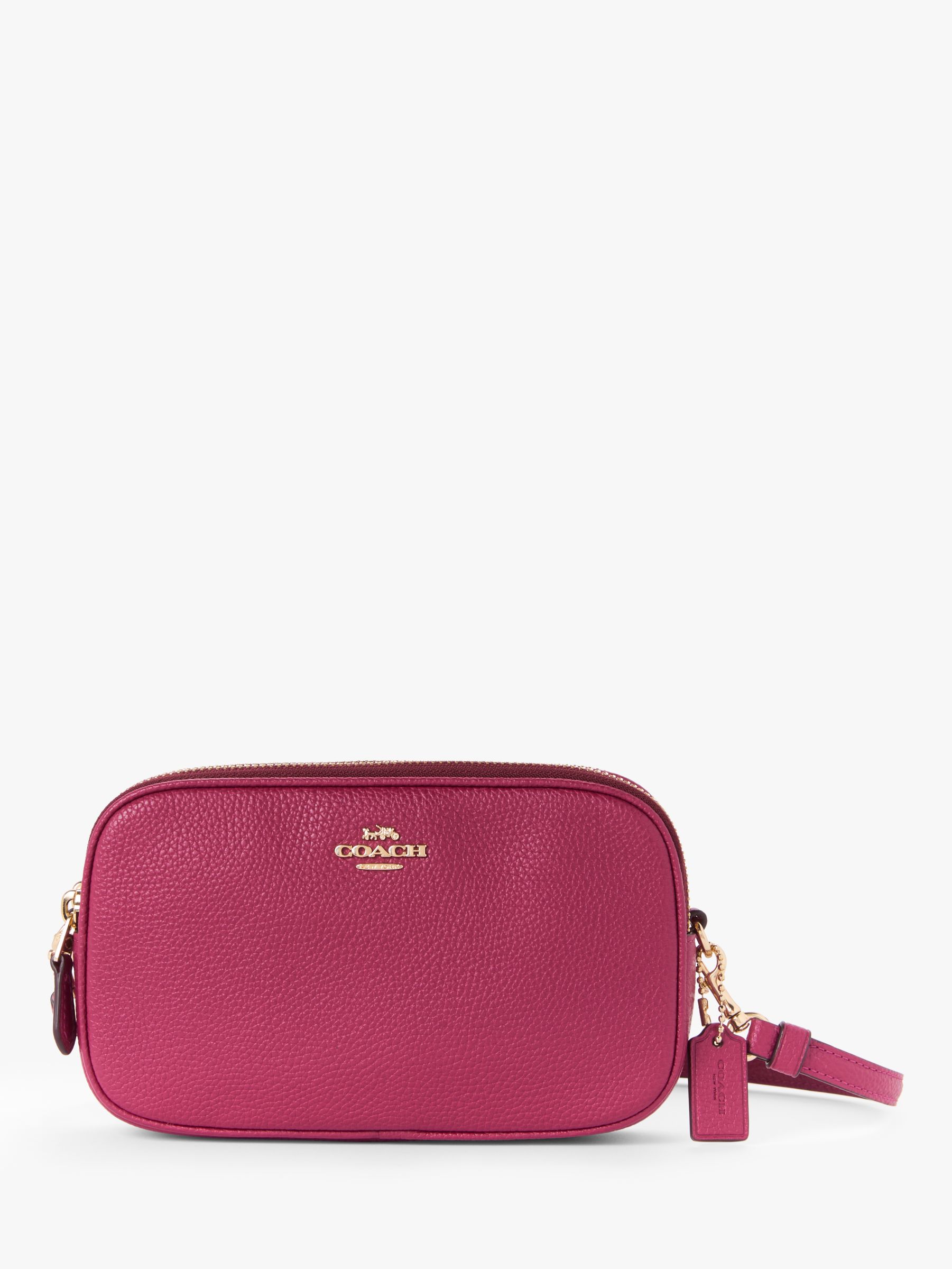 coach sadie crossbody clutch black