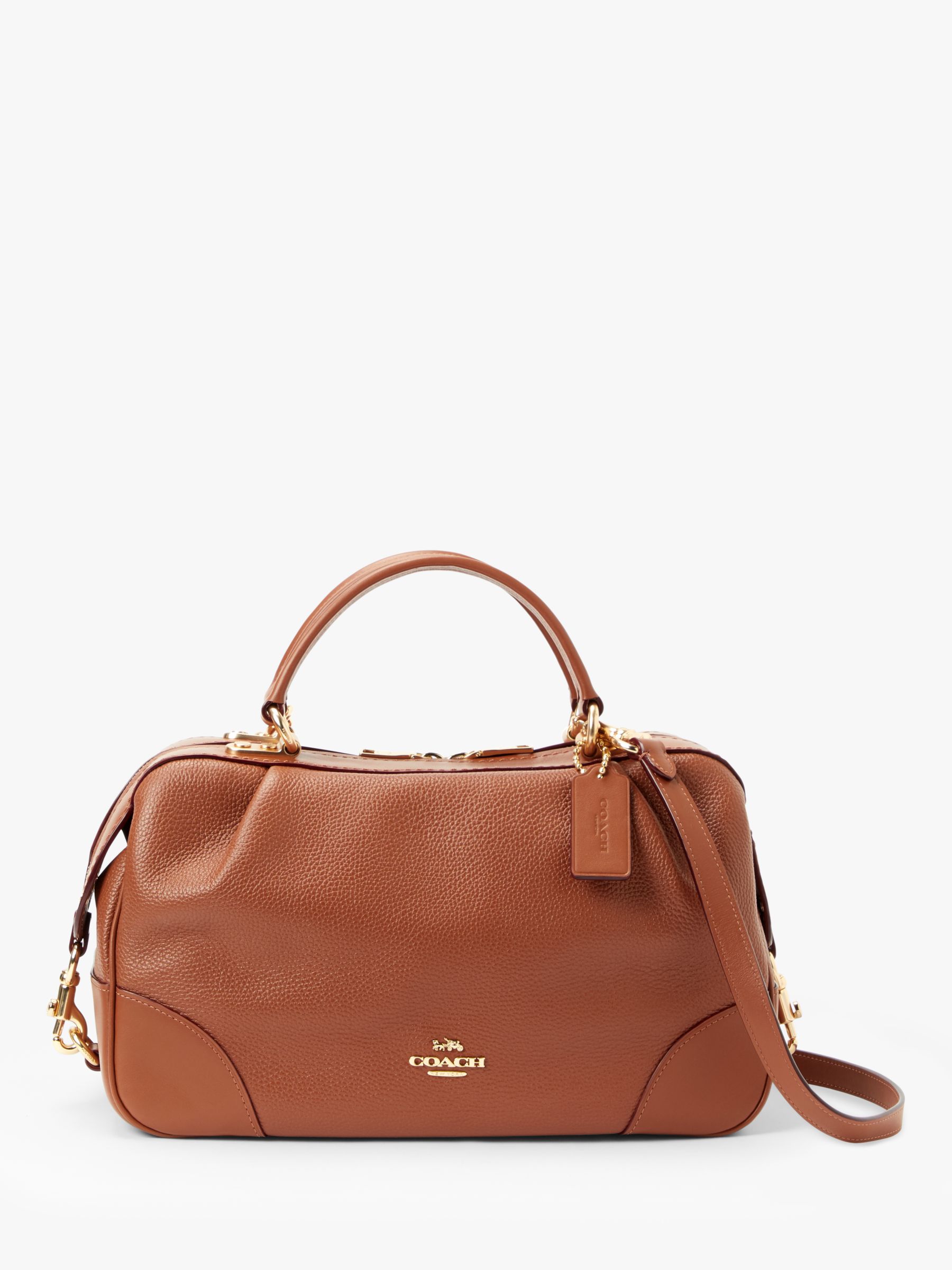 coach aidy leather satchel