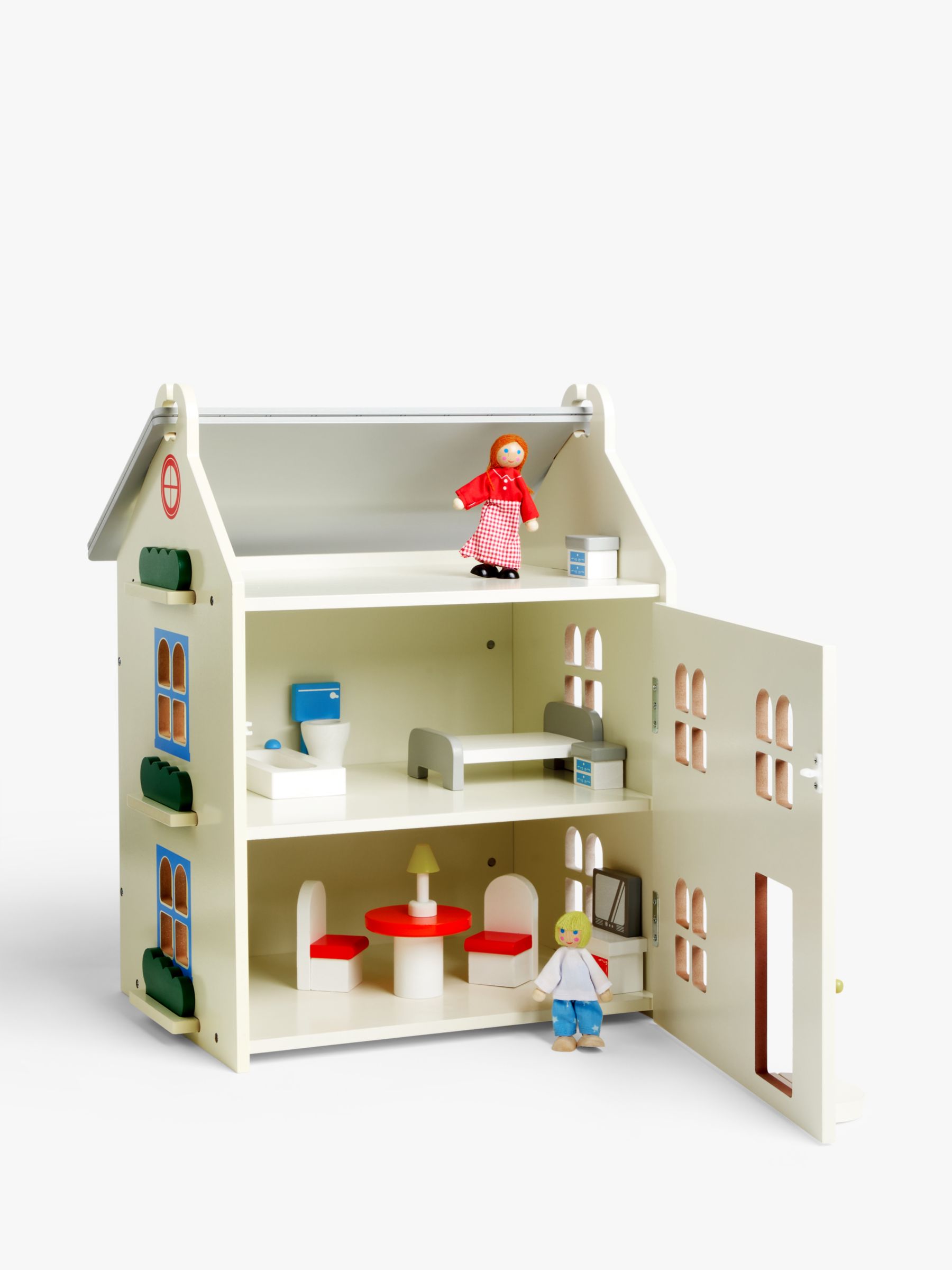 wooden dolls house for boys