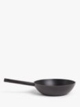 John Lewis ANYDAY Cast Aluminum Non-Stick Wok, 28cm, Black