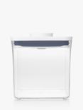 OXO POP Square Large Kitchen Storage Container, 2.6L, Clear