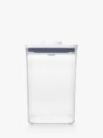 OXO POP Square Large Tall Kitchen Storage Container, 4.2L, Clear