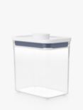 OXO POP Airtight Rectangular Kitchen Storage Container, Clear