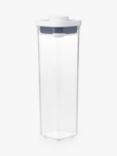 OXO POP Mini Square Medium Kitchen Storage Container, 800ml, Clear