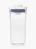 OXO POP Mini Square Short Kitchen Storage Container, 500ml, Clear