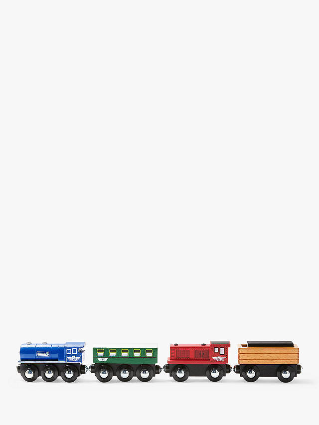 John Lewis Partners Train Engine, Is John Lewis Wooden Train Set Compatible With Brio