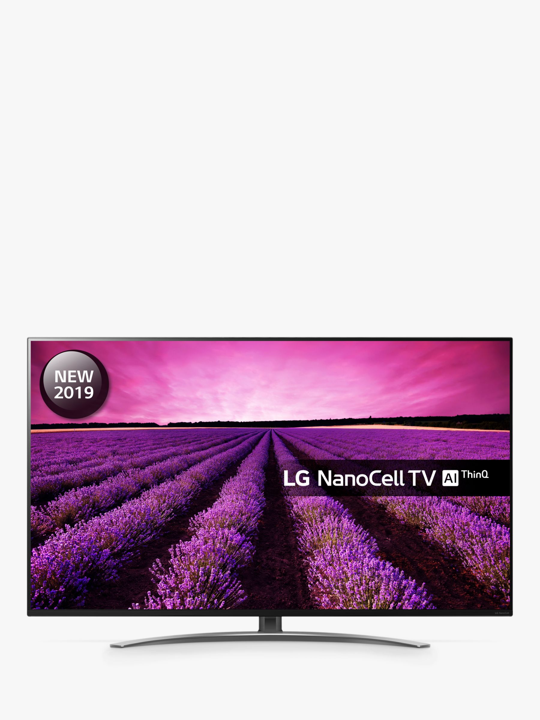 LG 49SM8600PLA (2019) LED HDR NanoCell 4K Ultra HD Smart TV, 49&quot; with Freeview Play/Freesat HD ...