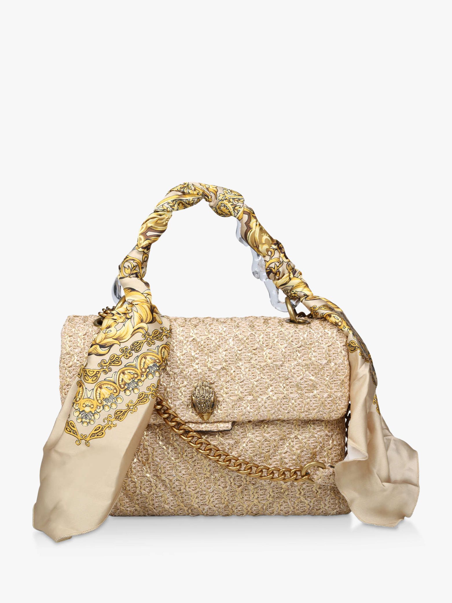 gold kurt geiger bag