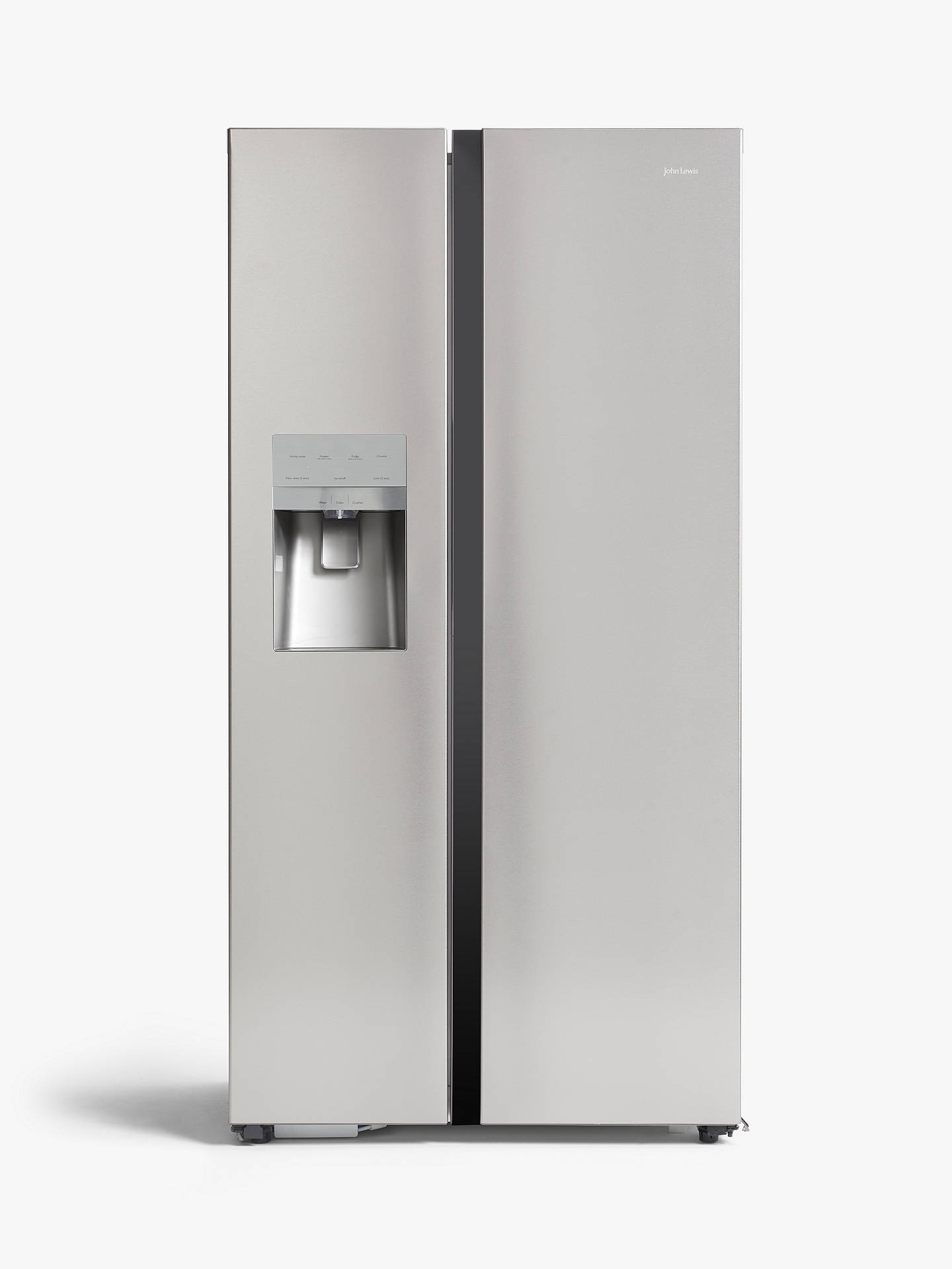 John Lewis & Partners JLAFFSS9018 American-Style Fridge Freezer with ...