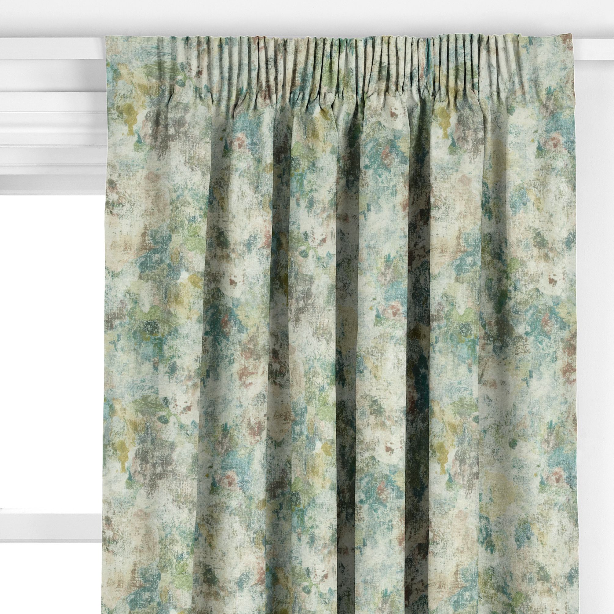 John Lewis Giverny Made to Measure Curtains, Multi