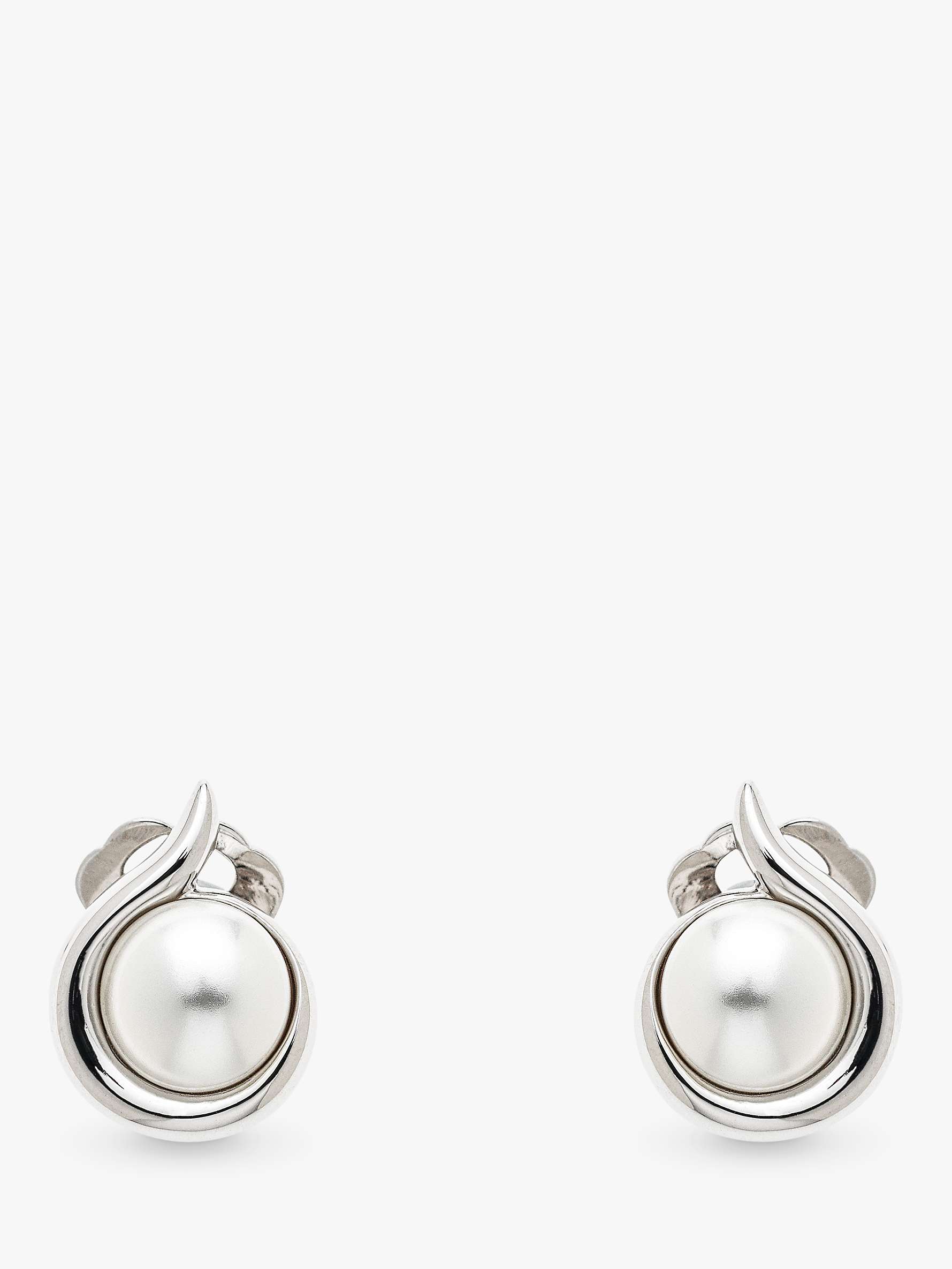 Buy Emma Holland Faux Pearl Round Clip-On Stud Earrings Online at johnlewis.com
