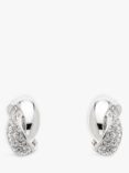 Emma Holland Swarovski Crystal Twist Clip-On Stud Earrings
