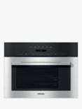 Miele DG7140 Integrated Single Steam Oven, Clean Steel