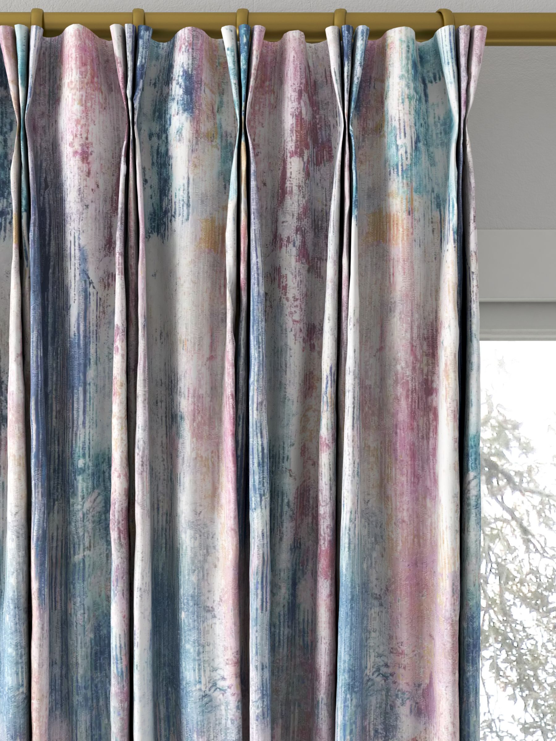 John Lewis Fresco Made to Measure Curtains, Multi