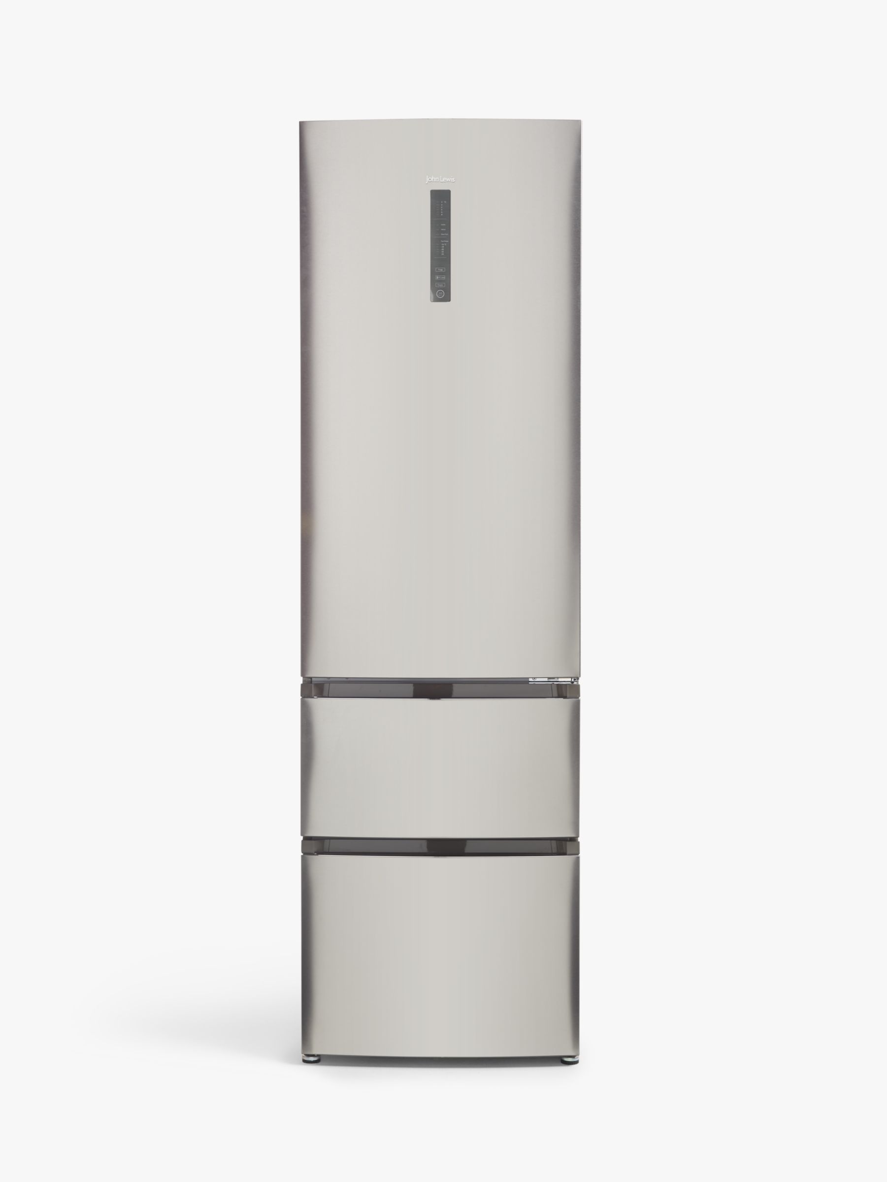 John Lewis & Partners JLFFMDSS6001 Freestanding 70/30 Fridge Freezer ...