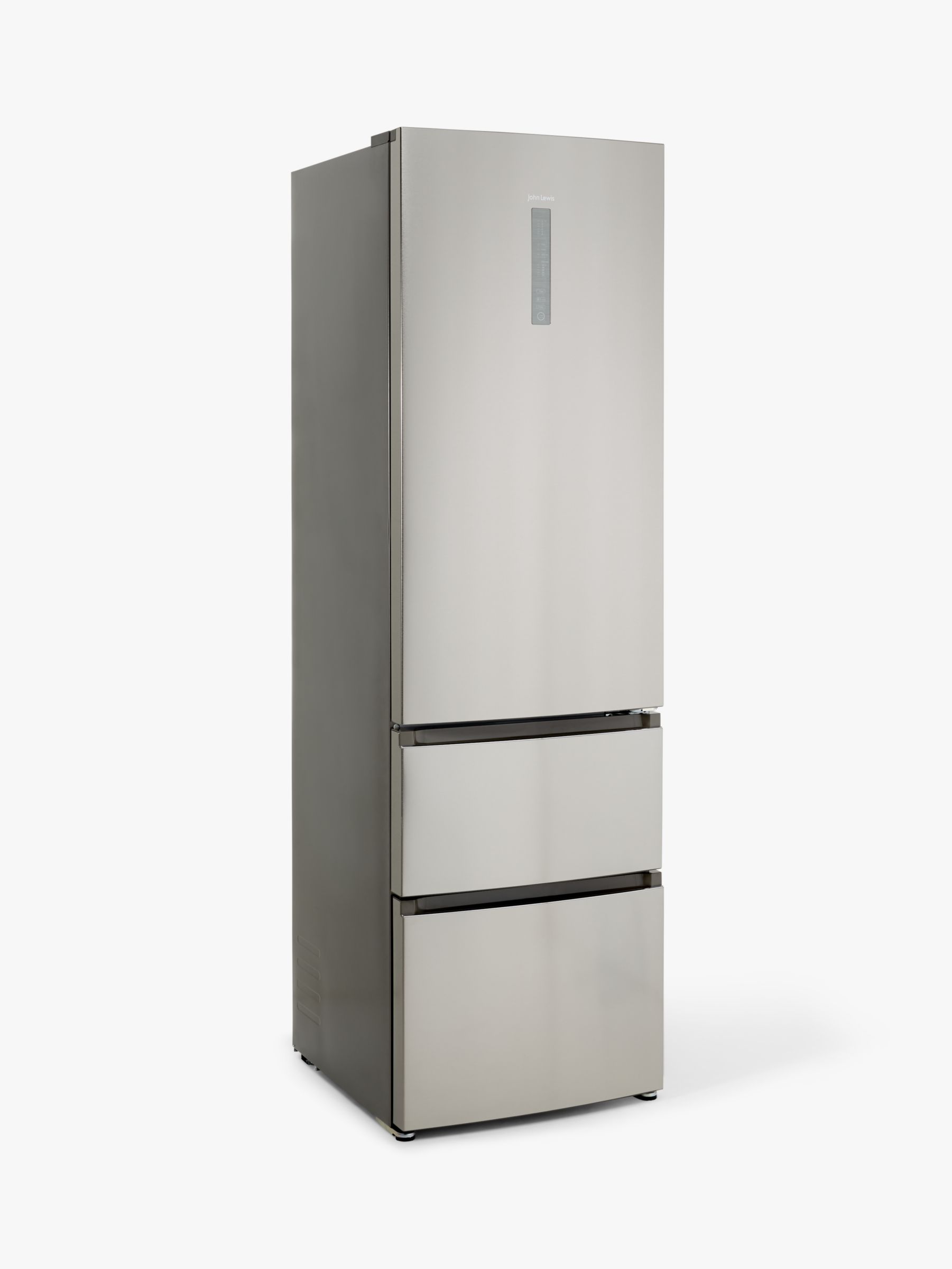 John Lewis & Partners JLFFMDSS6001 Freestanding 70/30 Fridge Freezer ...