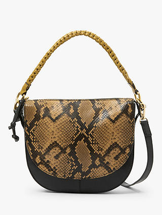 AND/OR Carmen Leather Saddle Cross Body Bag
