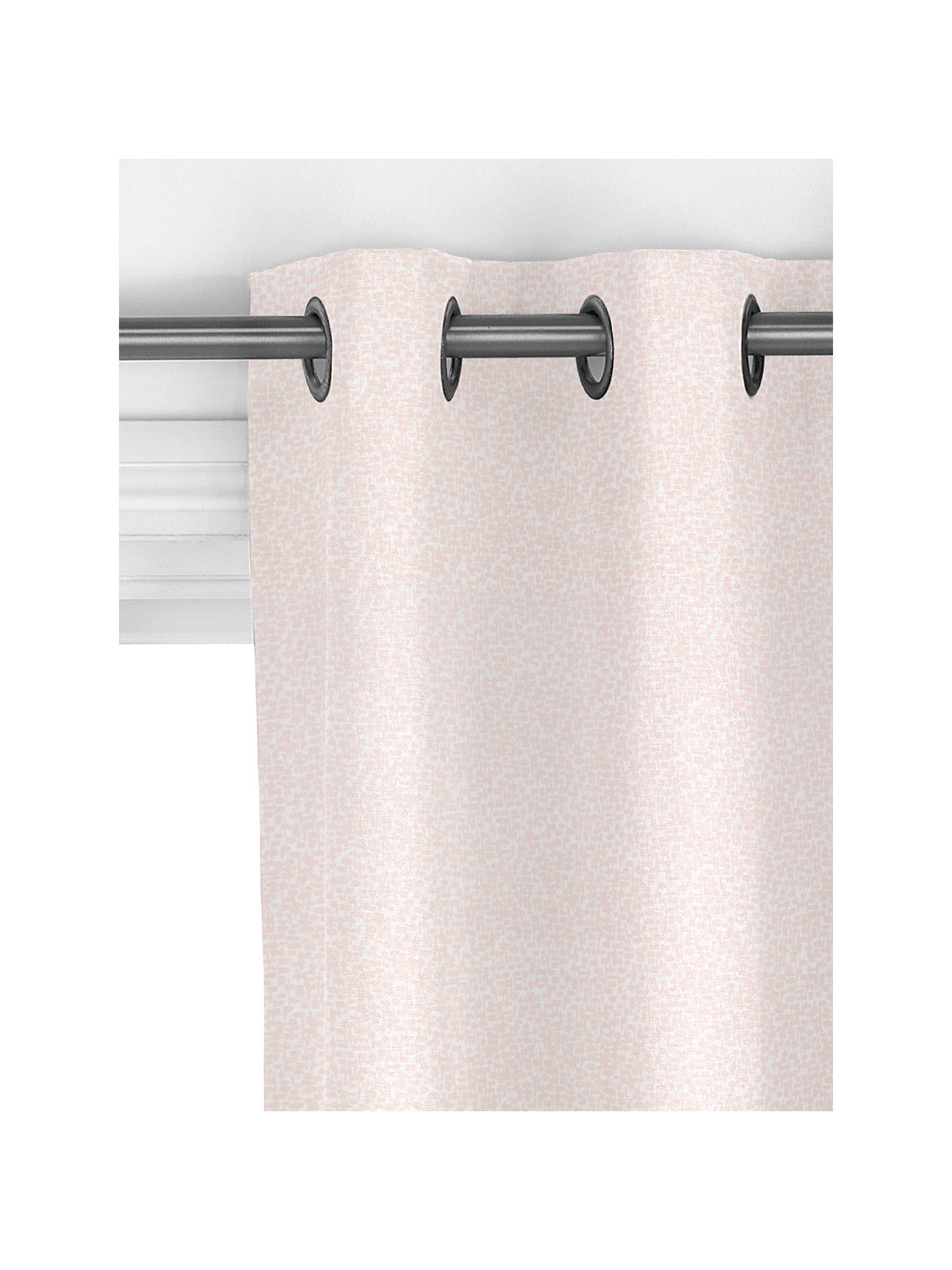 John Lewis Yin Made to Measure Curtains, Soft Pink