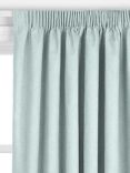 John Lewis Yin Made to Measure Curtains or Roman Blind, Dusty Green