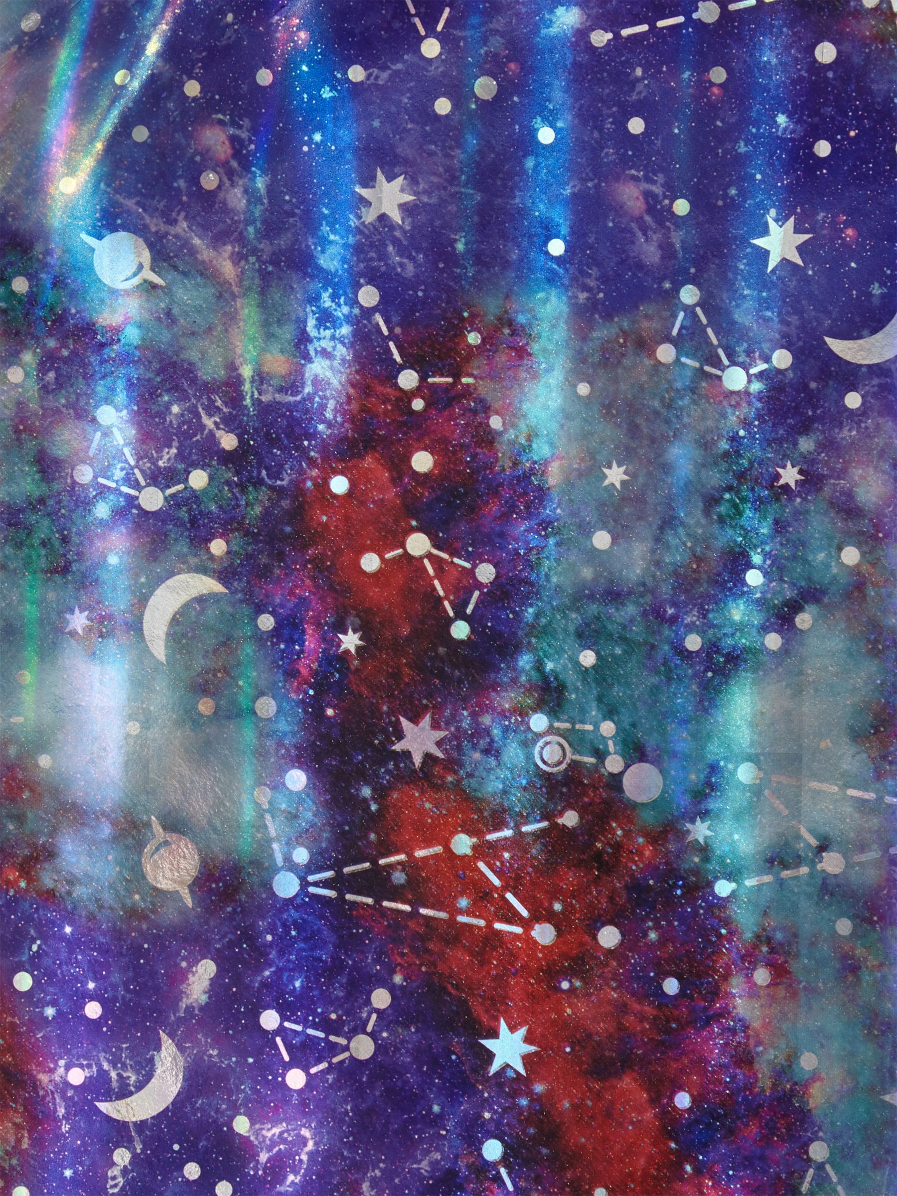 John Lewis & Partners Galaxy Constellations Wrapping Paper, 3m at John