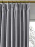 John Lewis Cotton Blend Made to Measure Curtains or Roman Blind, Silver