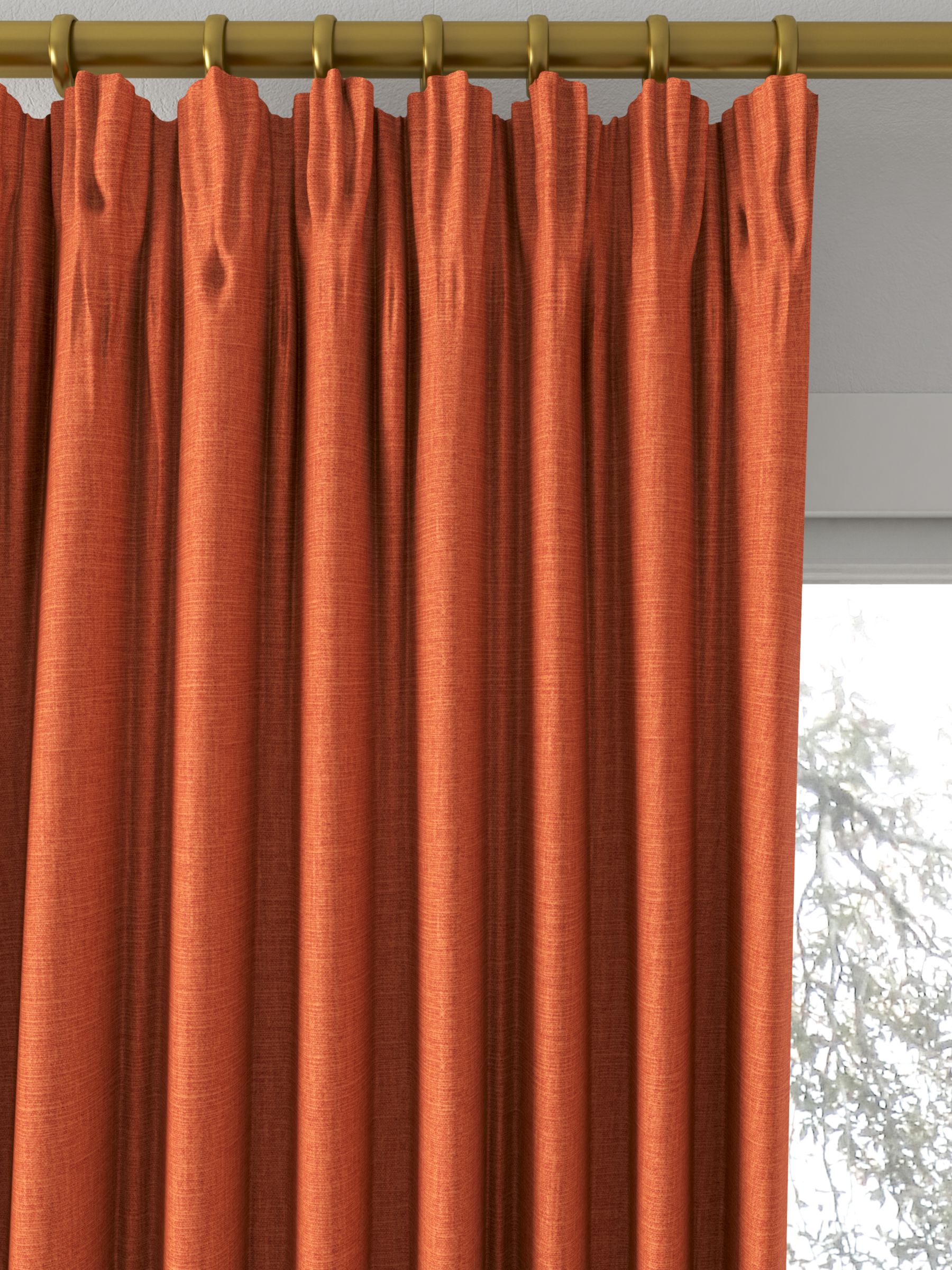 John Lewis & Partners Cotton Blend Made to Measure Curtains or Roman