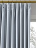 John Lewis Cotton Blend Made to Measure Curtains or Roman Blind, Sky
