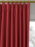 John Lewis Cotton Blend Made to Measure Curtains or Roman Blind, Claret