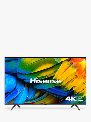 Hisense H55B7100UK (2019) LED HDR 4K Ultra HD Smart TV, 55" with Freeview Play, Black