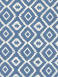 John Lewis & Partners Nazca Made to Measure Curtains or Roman Blind, Blue