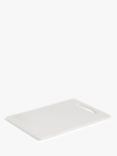John Lewis ANYDAY Polypropylene Plastic Chopping Board, White