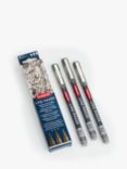 Derwent Linemaker Graphite Pens, Pack of 3